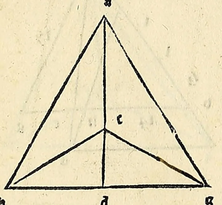 An illustration from Su[m]ma de arithmetica geometria proportioni [et] proportionalita, leaf 542