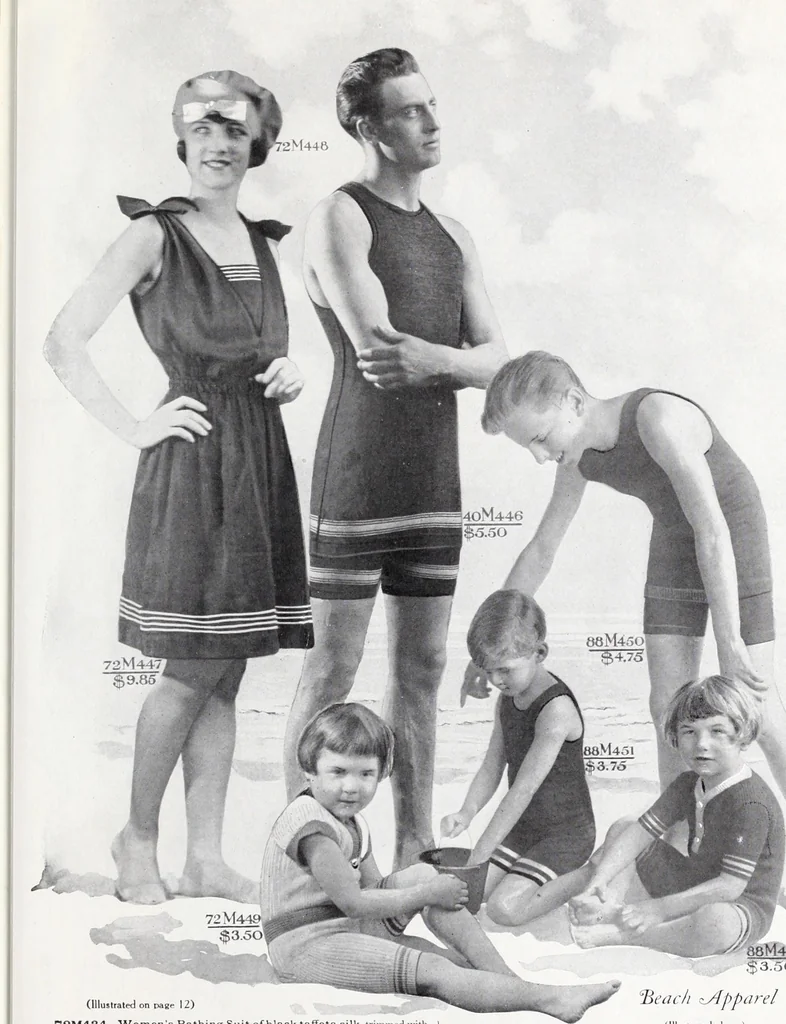 An illustration from Summer apparel : special from May 3rd to June 19th inclusive 1920., 1920, leaf 12