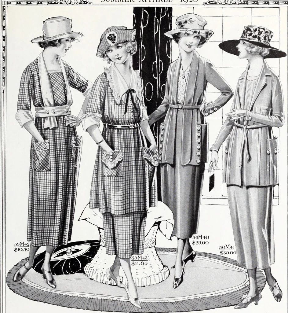 An illustration from Summer apparel : special from May 3rd to June 19th inclusive 1920., 1920, leaf 16