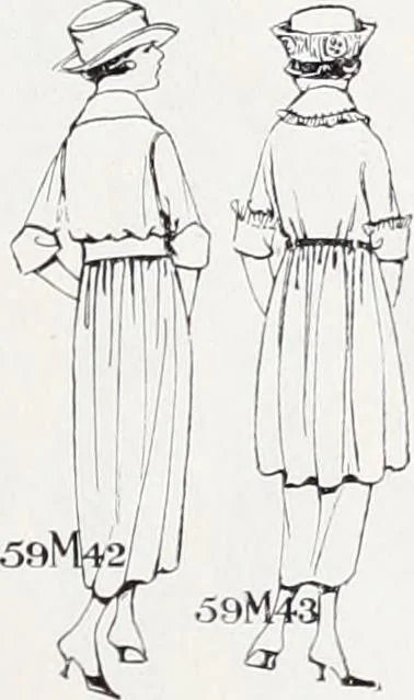 An illustration from Summer apparel : special from May 3rd to June 19th inclusive 1920., 1920, leaf 16