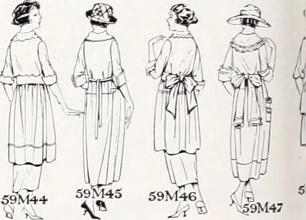 An illustration from Summer apparel : special from May 3rd to June 19th inclusive 1920., 1920, leaf 17