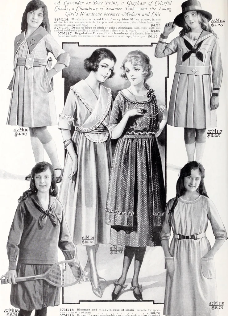 An illustration from Summer apparel : special from May 3rd to June 19th inclusive 1920., 1920, leaf 19