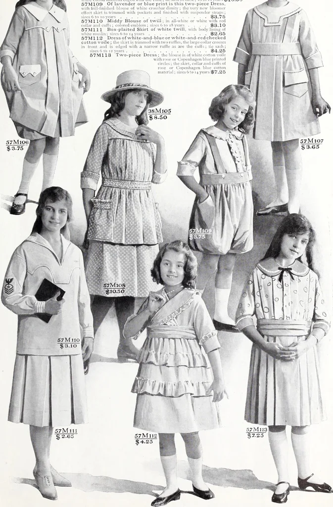 An illustration from Summer apparel : special from May 3rd to June 19th inclusive 1920., 1920, leaf 20