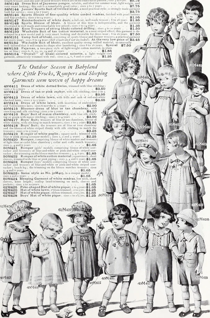 An illustration from Summer apparel : special from May 3rd to June 19th inclusive 1920., 1920, leaf 22