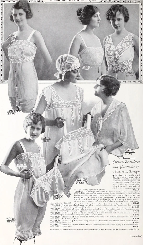 An illustration from Summer apparel : special from May 3rd to June 19th inclusive 1920., 1920, leaf 23