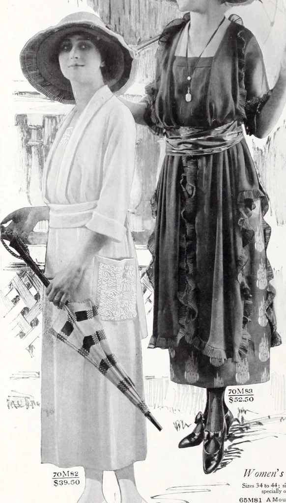 An illustration from Summer apparel : special from May 3rd to June 19th inclusive 1920., 1920, leaf 5