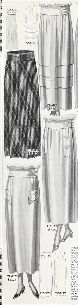 An illustration from Summer apparel : special from May 3rd to June 19th inclusive 1920., 1920, leaf 8