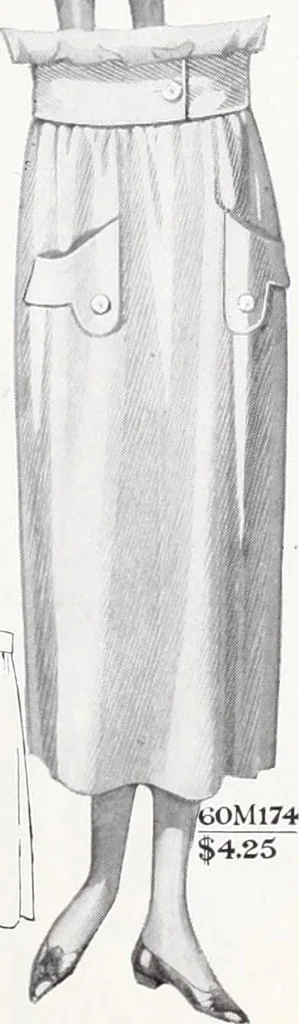 An illustration from Summer apparel : special from May 3rd to June 19th inclusive 1920., 1920, leaf 8