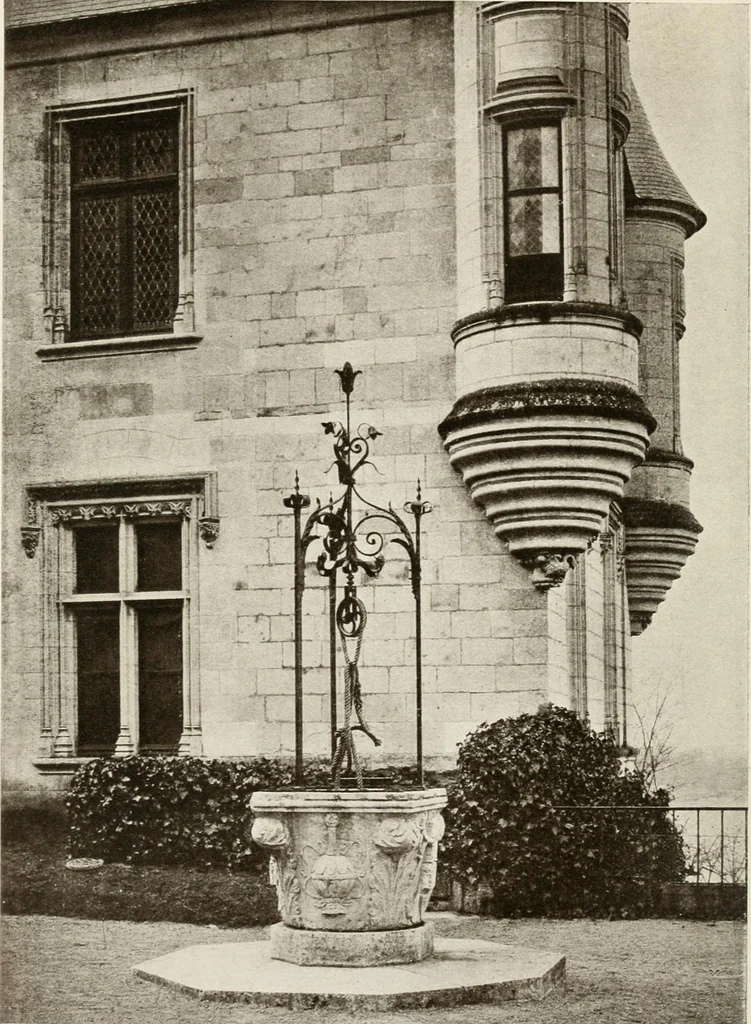 An illustration from A summer in Touraine, 1909, leaf 117