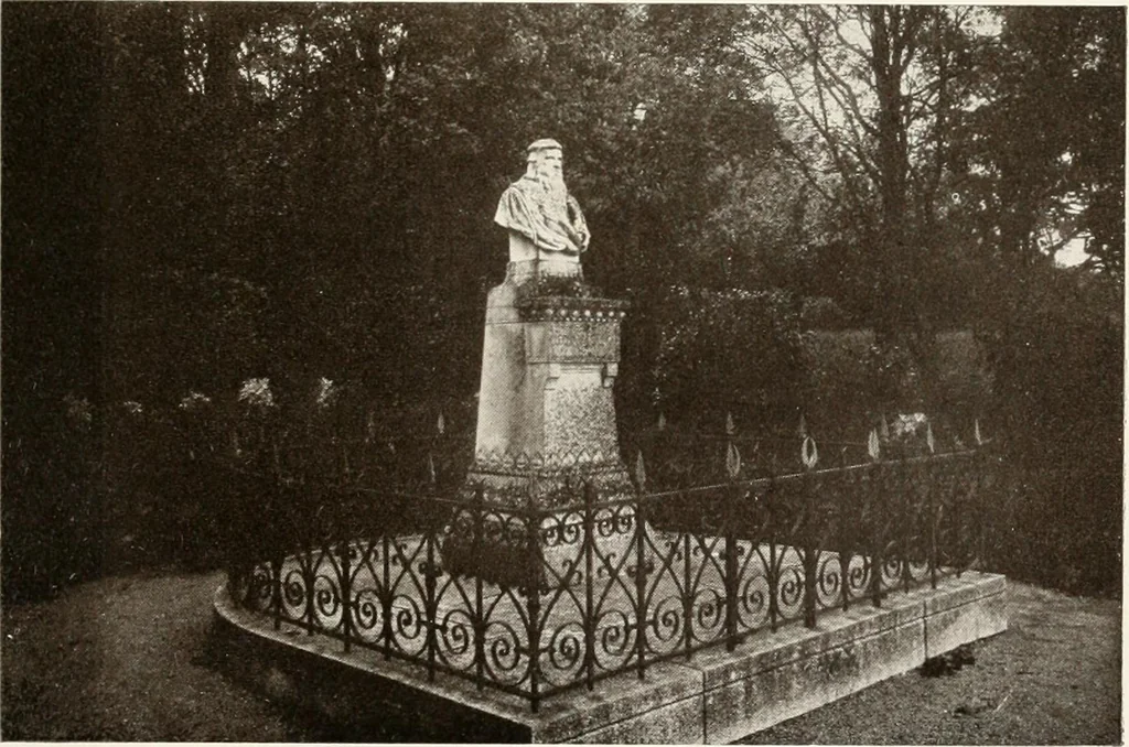 An illustration from A summer in Touraine, 1909, leaf 136