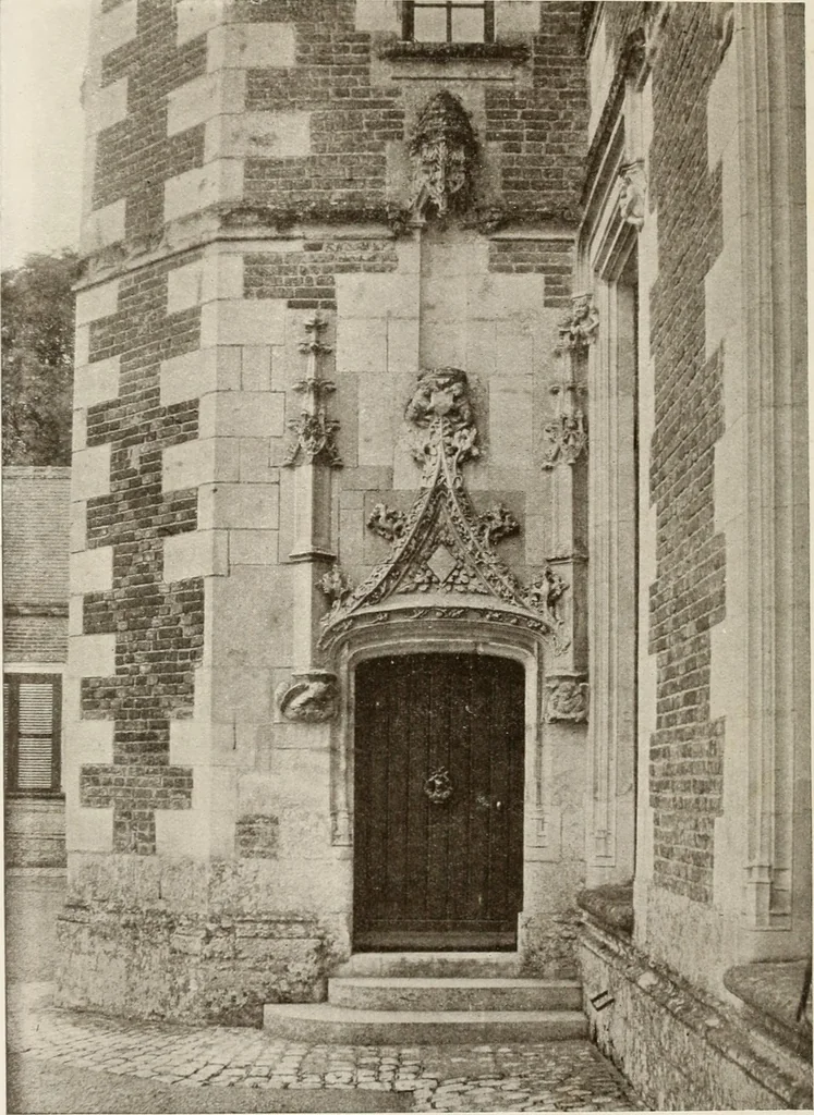An illustration from A summer in Touraine, 1909, leaf 163