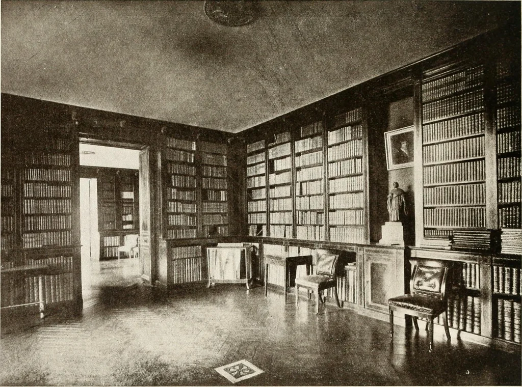 An illustration from A summer in Touraine, 1909, leaf 216