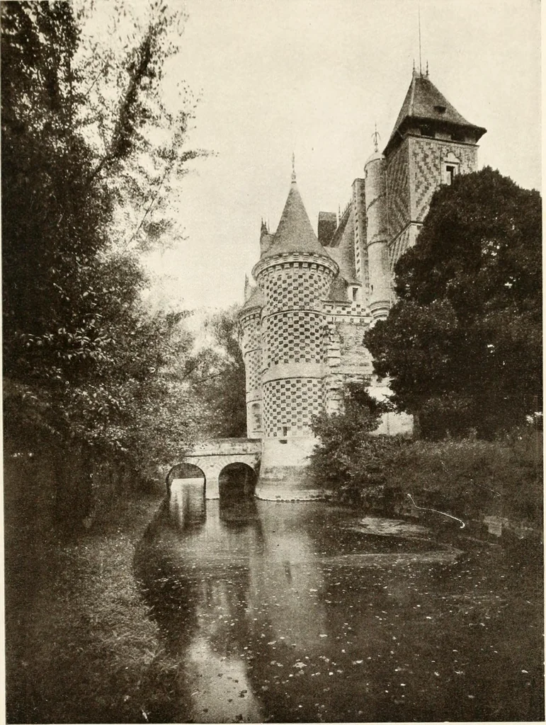 An illustration from A summer in Touraine, 1909, leaf 232