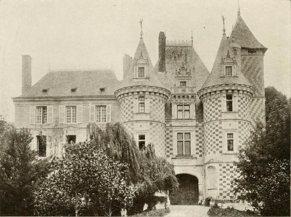 An illustration from A summer in Touraine, 1909, leaf 233