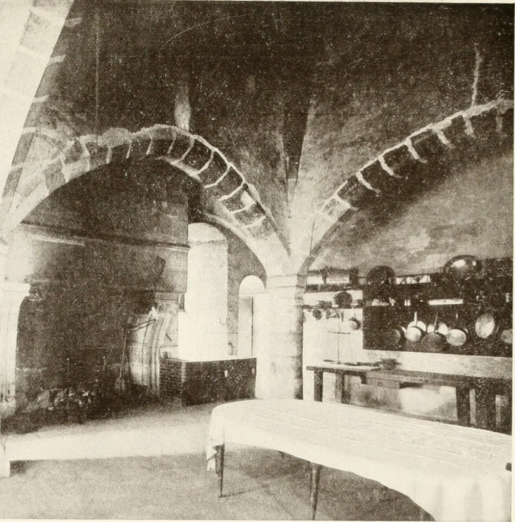 An illustration from A summer in Touraine, 1909, leaf 258