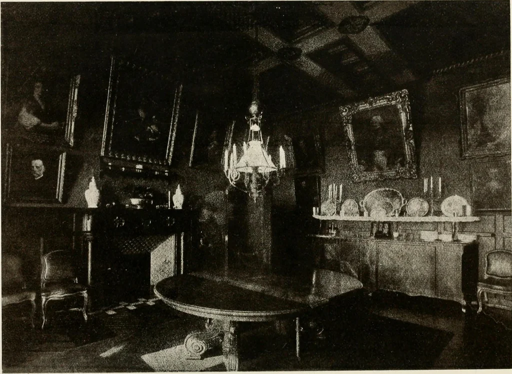 An illustration from A summer in Touraine, 1909, leaf 277