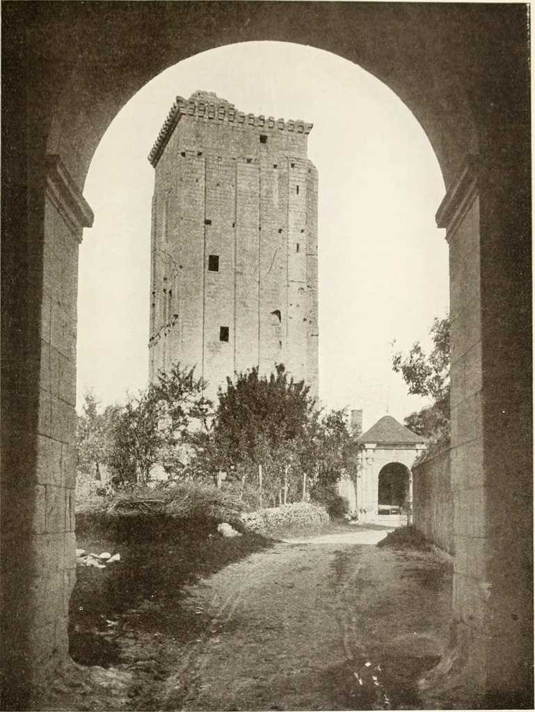 An illustration from A summer in Touraine, 1909, leaf 296