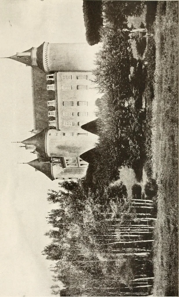 An illustration from A summer in Touraine, 1909, leaf 310