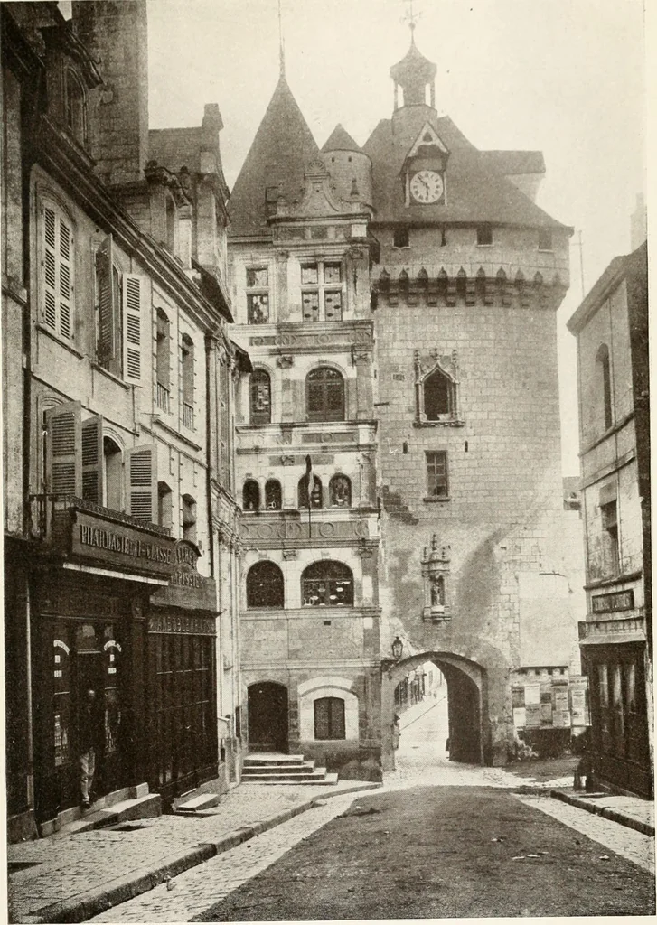 An illustration from A summer in Touraine, 1909, leaf 318
