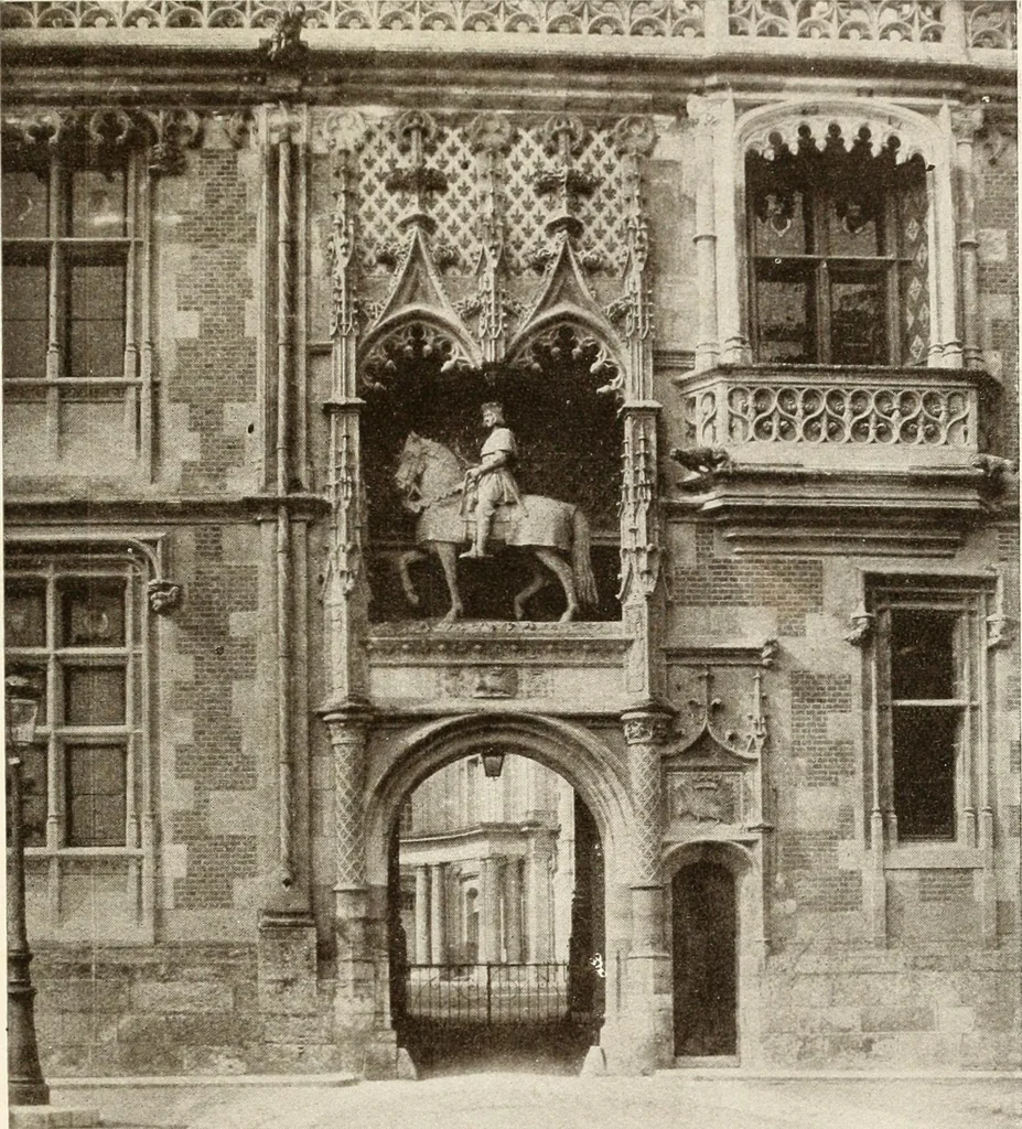 An illustration from A summer in Touraine, 1909, leaf 34