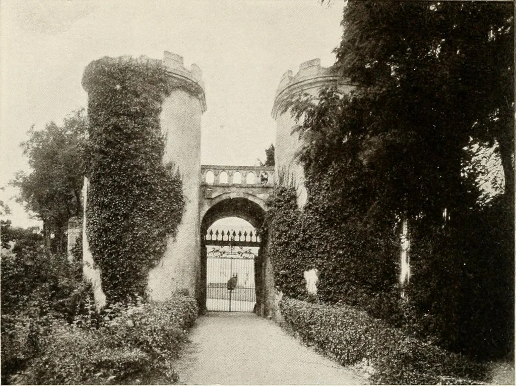An illustration from A summer in Touraine, 1909, leaf 391