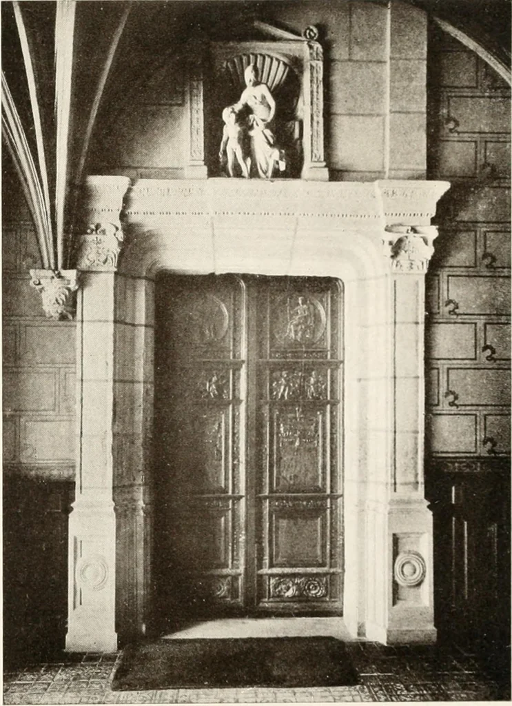 An illustration from A summer in Touraine, 1909, leaf 414