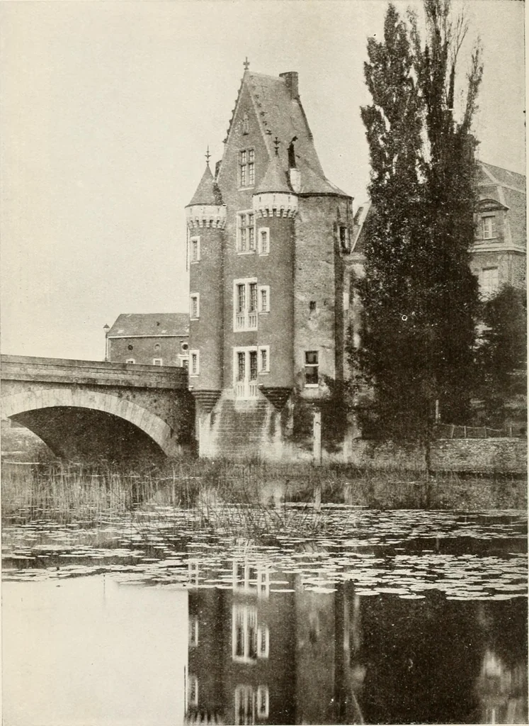 An illustration from A summer in Touraine, 1909, leaf 425