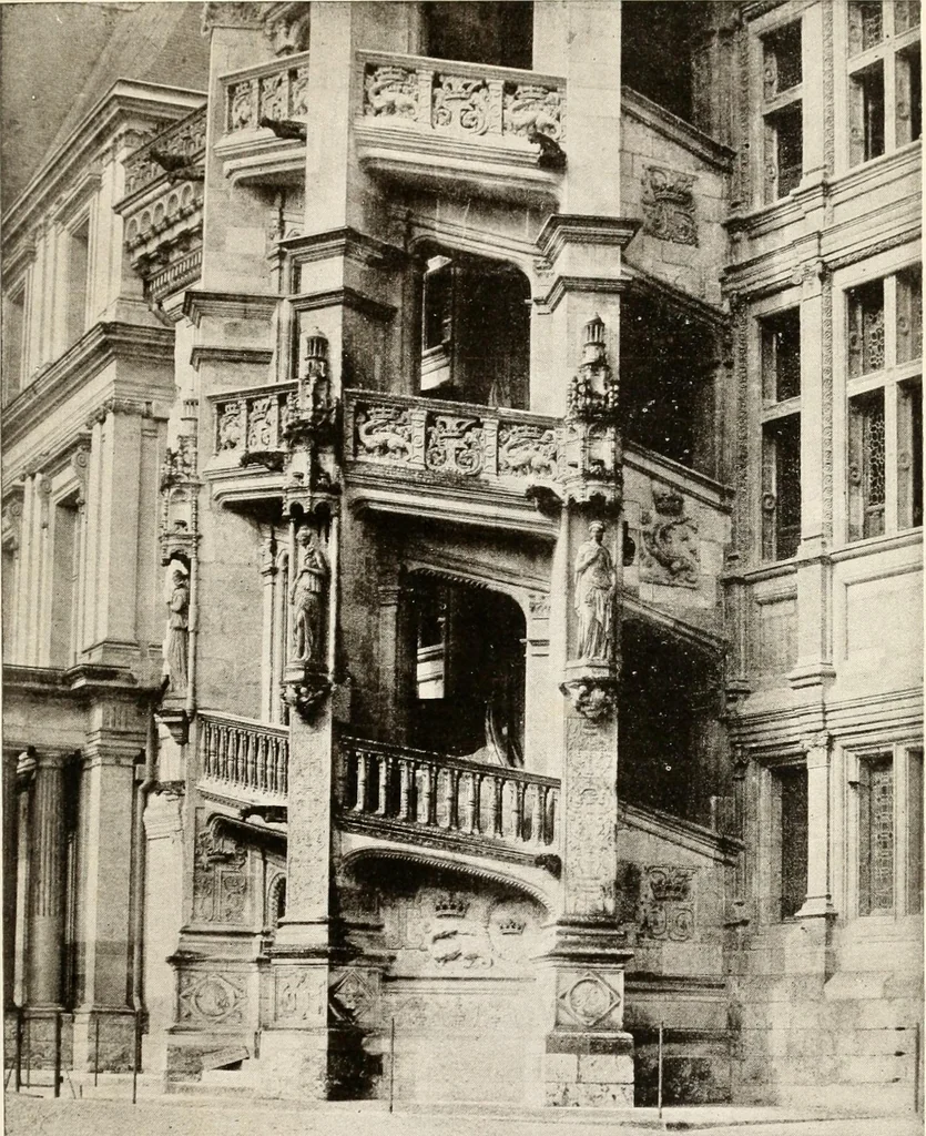 An illustration from A summer in Touraine, 1909, leaf 44