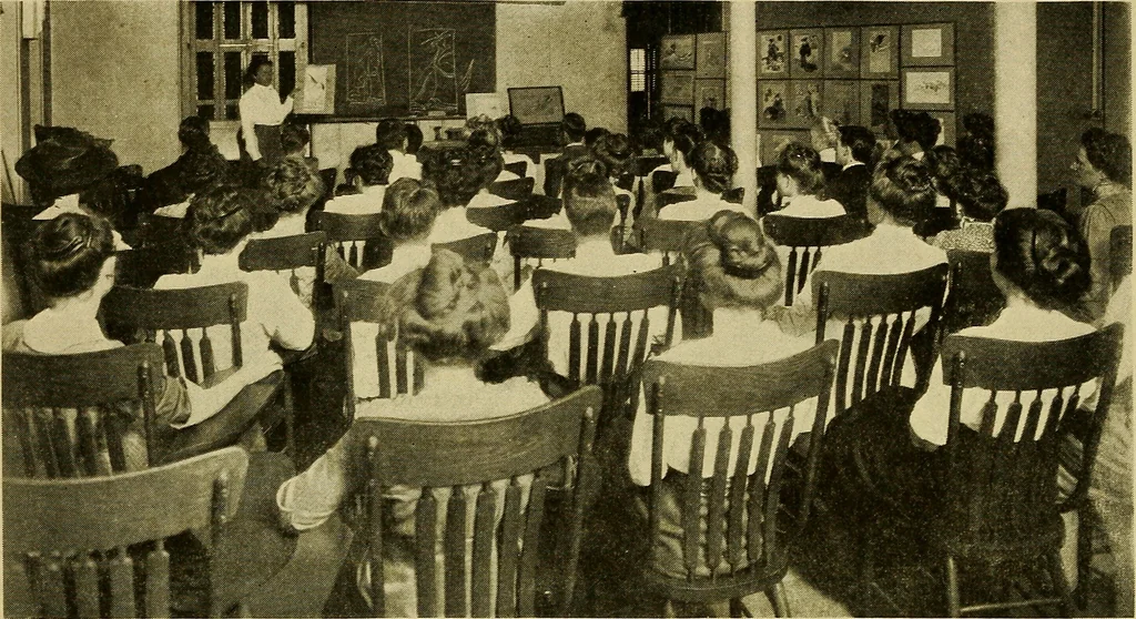 An illustration from Summer school of the Rhode Island School of Design, 1912, leaf 19