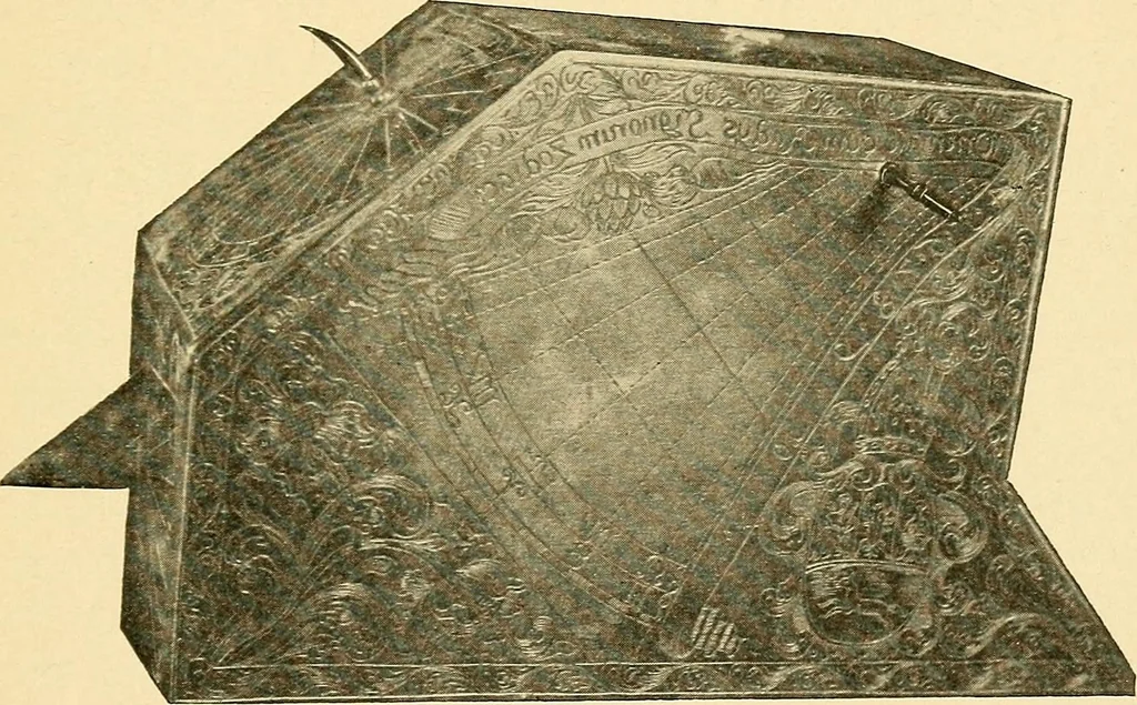 An illustration from Sun dials and roses of yesterday; garden delights which are here displayed in every truth and are moreover regarded as emblems, 1902, leaf 198
