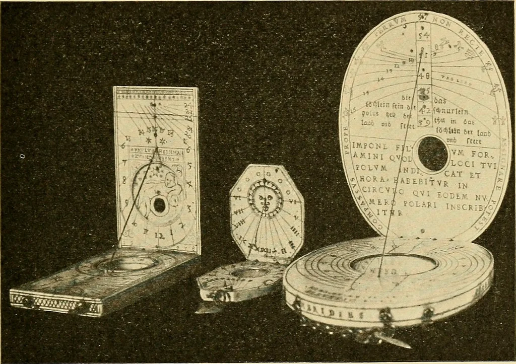 An illustration from Sun dials and roses of yesterday; garden delights which are here displayed in every truth and are moreover regarded as emblems, 1902, leaf 214