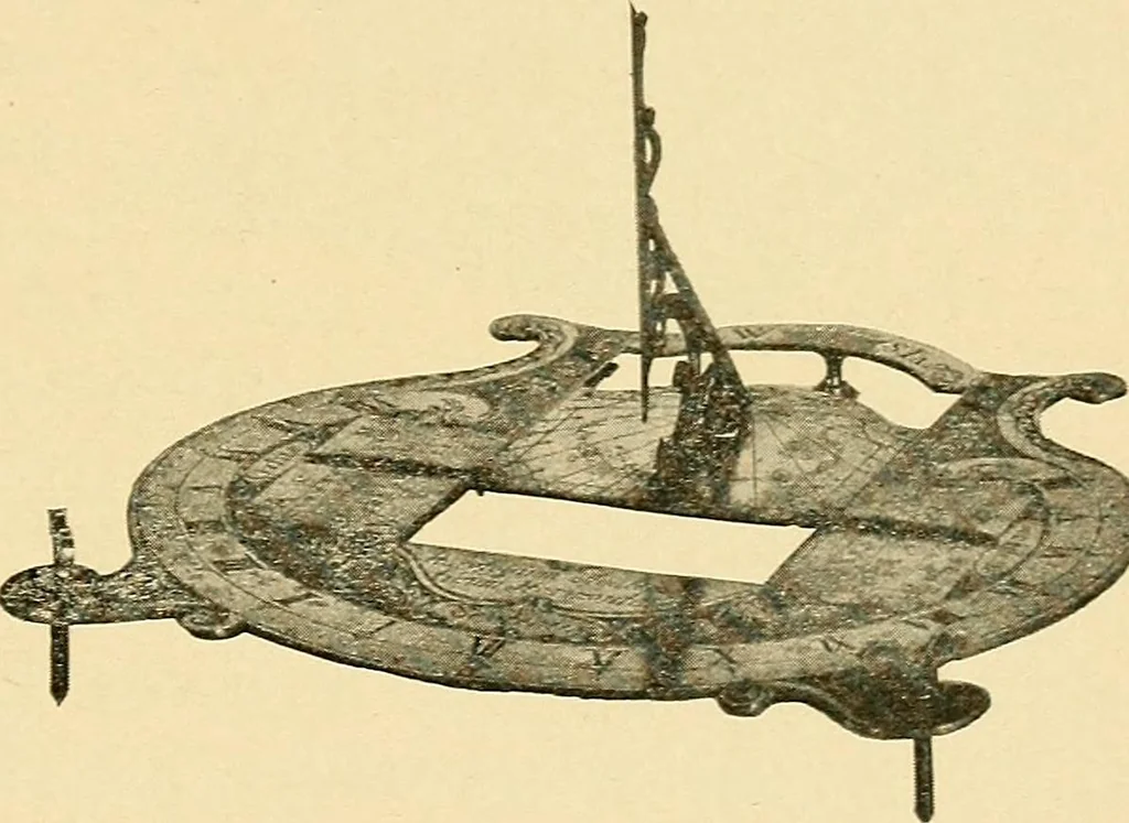 An illustration from Sun dials and roses of yesterday; garden delights which are here displayed in every truth and are moreover regarded as emblems, 1902, leaf 216