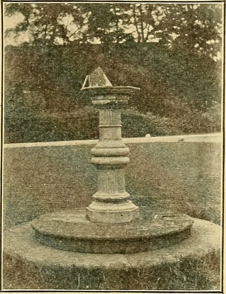 An illustration from Sun dials and roses of yesterday; garden delights which are here displayed in every truth and are moreover regarded as emblems, 1902, leaf 238