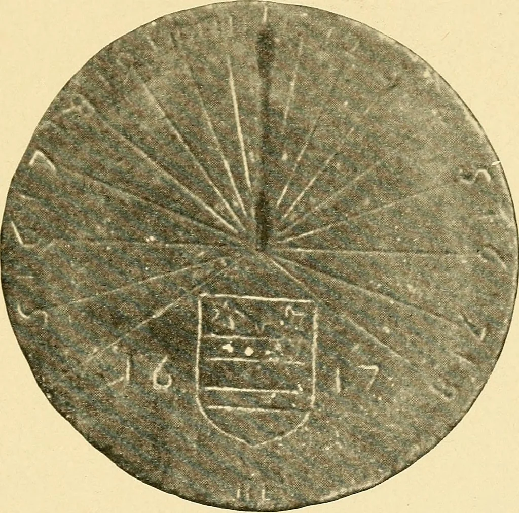 An illustration from Sun dials and roses of yesterday; garden delights which are here displayed in every truth and are moreover regarded as emblems, 1902, leaf 248