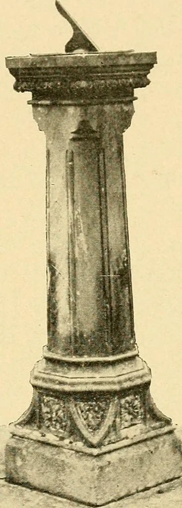 An illustration from Sun dials and roses of yesterday; garden delights which are here displayed in every truth and are moreover regarded as emblems, 1902, leaf 252