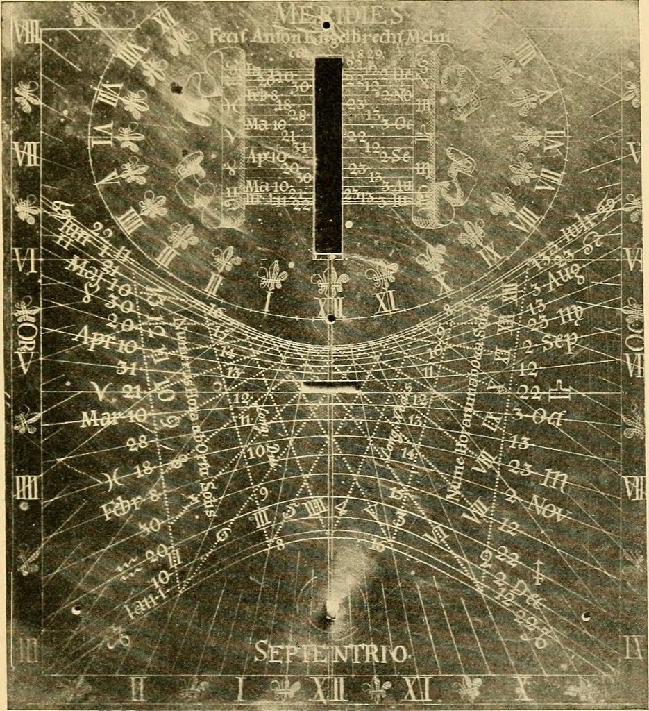 An illustration from Sun dials and roses of yesterday; garden delights which are here displayed in every truth and are moreover regarded as emblems, 1902, leaf 260