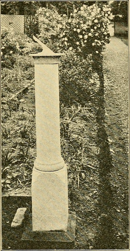 An illustration from Sun dials and roses of yesterday; garden delights which are here displayed in every truth and are moreover regarded as emblems, 1902, leaf 284