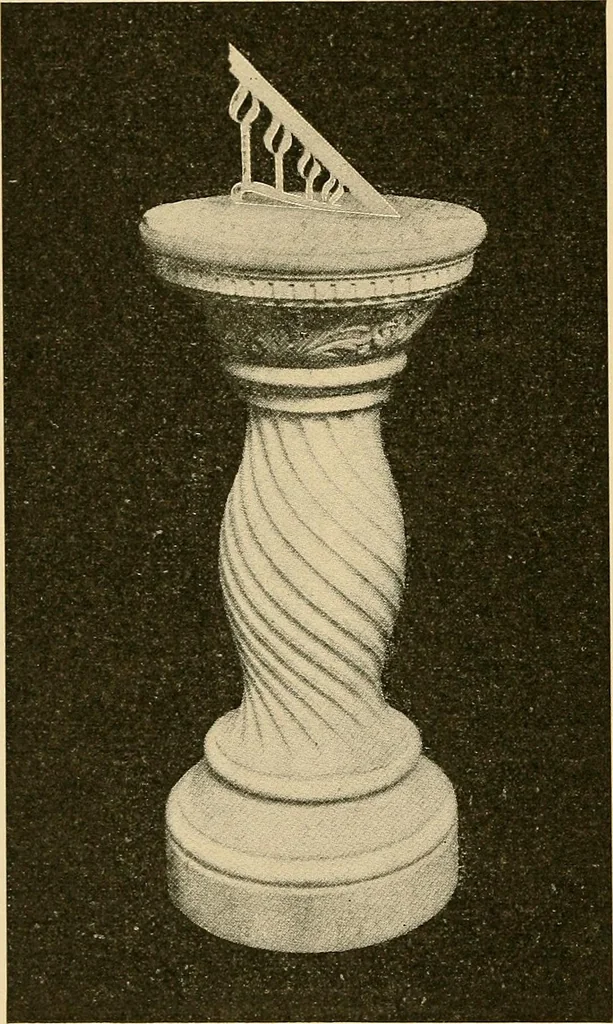 An illustration from Sun dials and roses of yesterday; garden delights which are here displayed in every truth and are moreover regarded as emblems, 1902, leaf 285