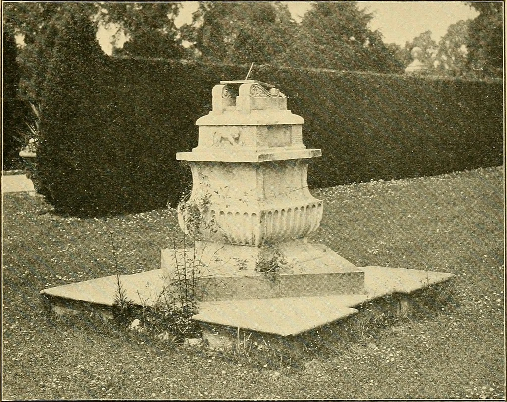 An illustration from Sun dials and roses of yesterday; garden delights which are here displayed in every truth and are moreover regarded as emblems, 1902, leaf 290