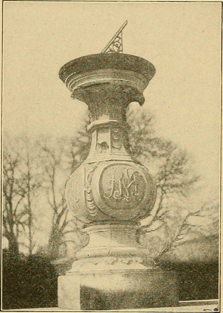 An illustration from Sun dials and roses of yesterday; garden delights which are here displayed in every truth and are moreover regarded as emblems, 1902, leaf 293
