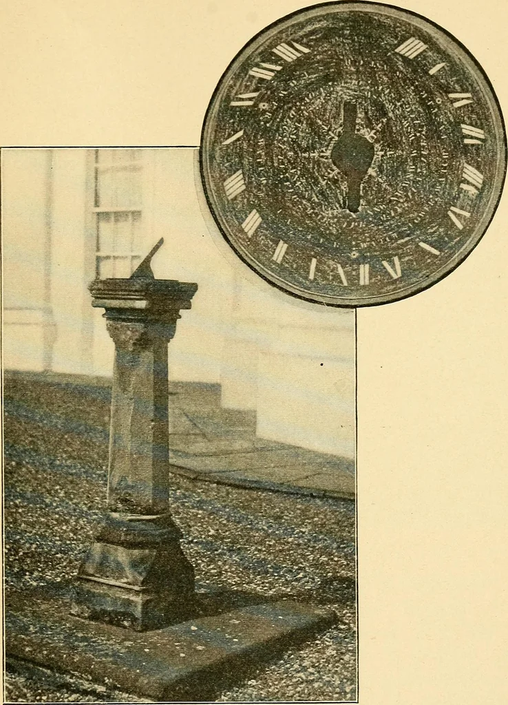 An illustration from Sun dials and roses of yesterday; garden delights which are here displayed in every truth and are moreover regarded as emblems, 1902, leaf 296