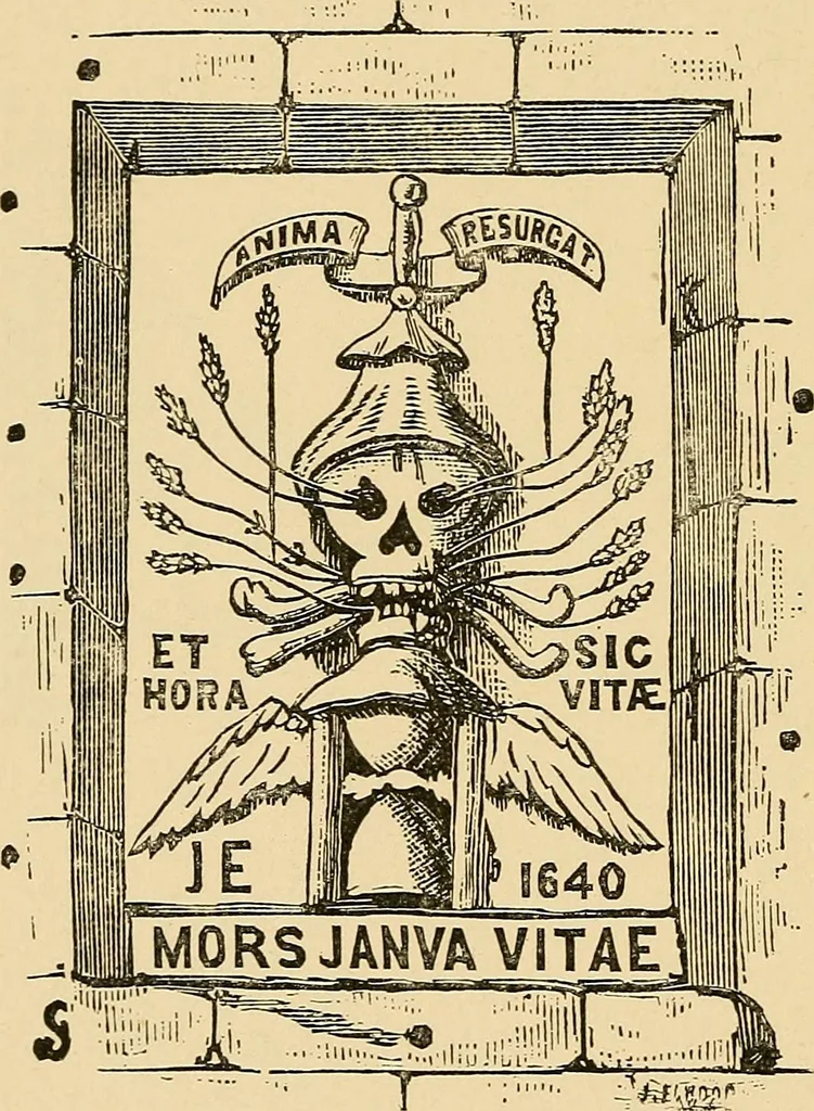 An illustration from Sun dials and roses of yesterday; garden delights which are here displayed in every truth and are moreover regarded as emblems, 1902, leaf 311