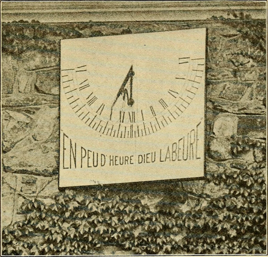 An illustration from Sun dials and roses of yesterday; garden delights which are here displayed in every truth and are moreover regarded as emblems, 1902, leaf 358