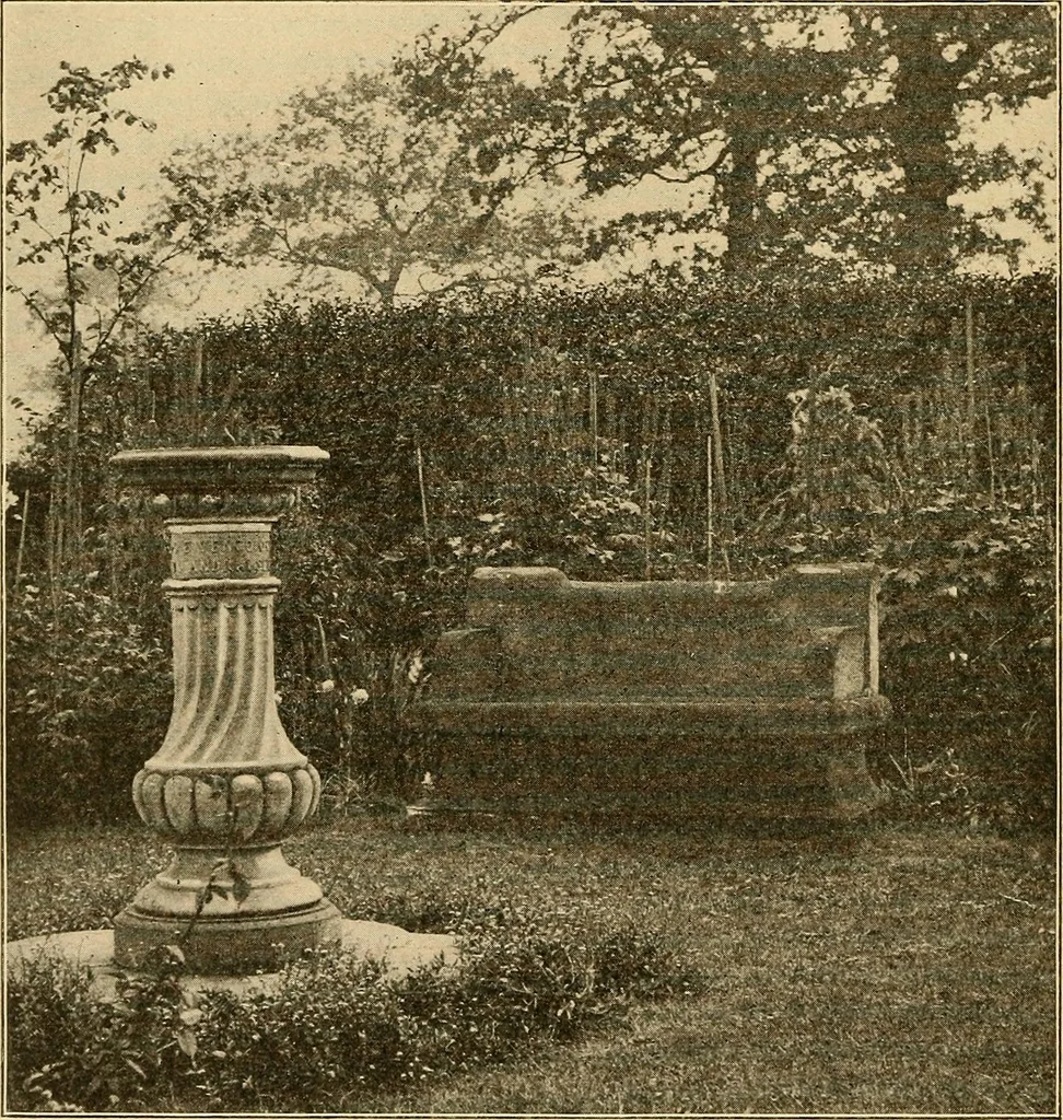 An illustration from Sun dials and roses of yesterday; garden delights which are here displayed in every truth and are moreover regarded as emblems, 1902, leaf 365