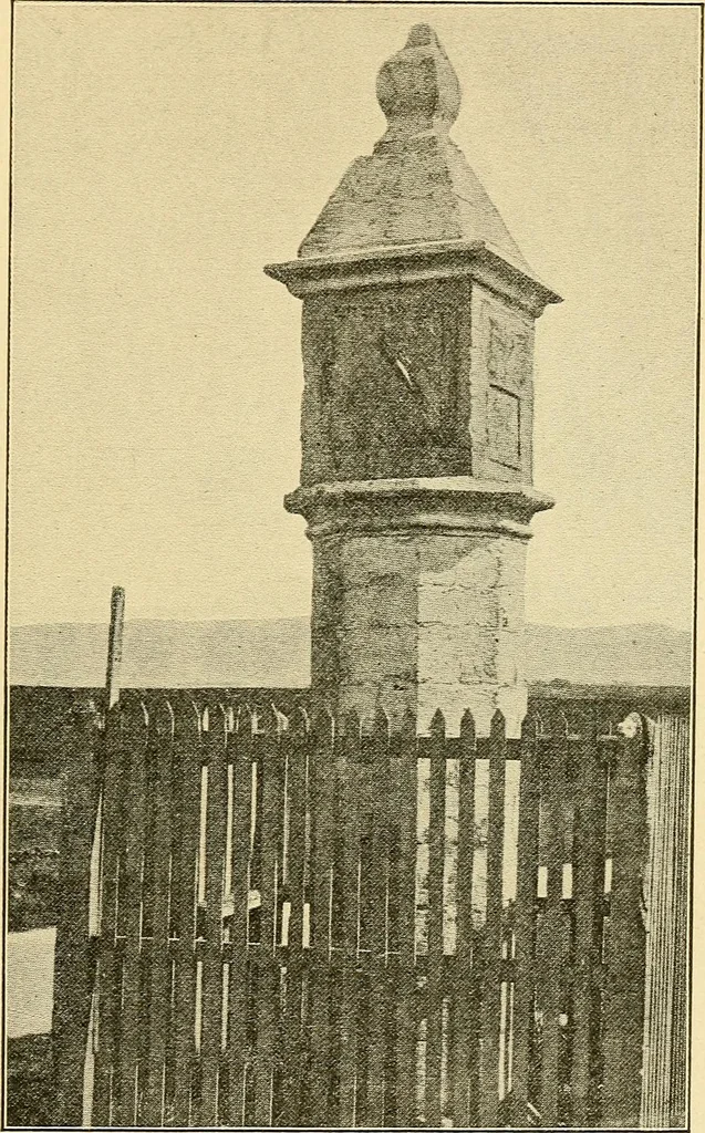 An illustration from Sun dials and roses of yesterday; garden delights which are here displayed in every truth and are moreover regarded as emblems, 1902, leaf 382