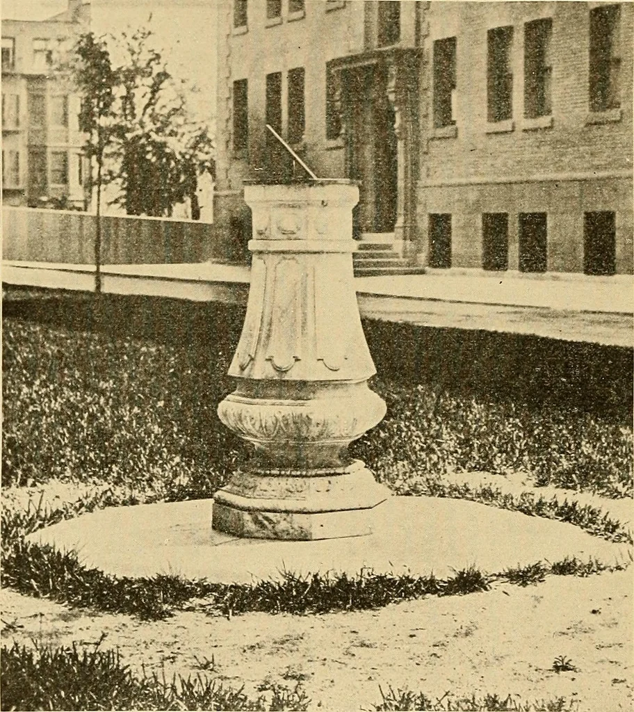 An illustration from Sun dials and roses of yesterday; garden delights which are here displayed in every truth and are moreover regarded as emblems, 1902, leaf 389