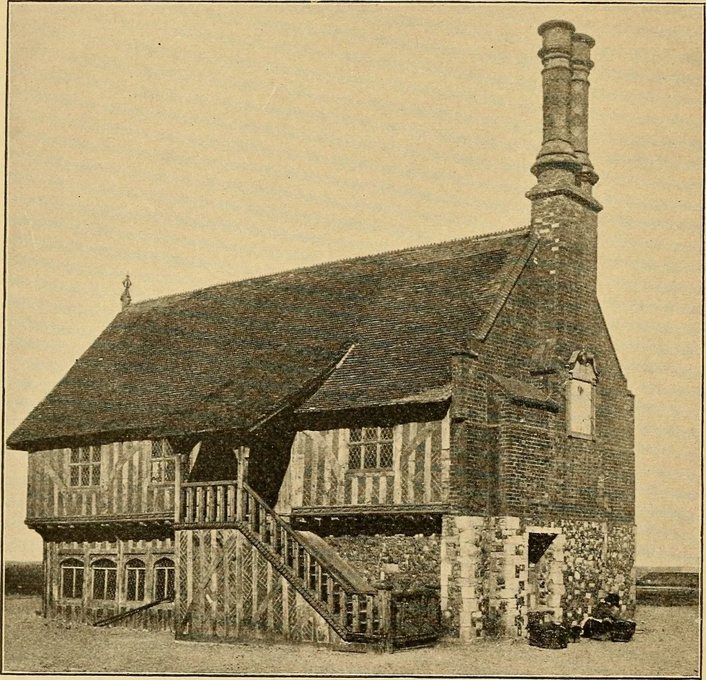 An illustration from Sun dials and roses of yesterday; garden delights which are here displayed in every truth and are moreover regarded as emblems, 1902, leaf 41