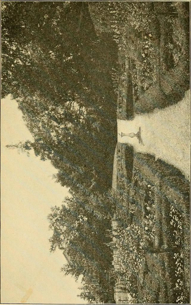 An illustration from Sun dials and roses of yesterday; garden delights which are here displayed in every truth and are moreover regarded as emblems, 1902, leaf 428