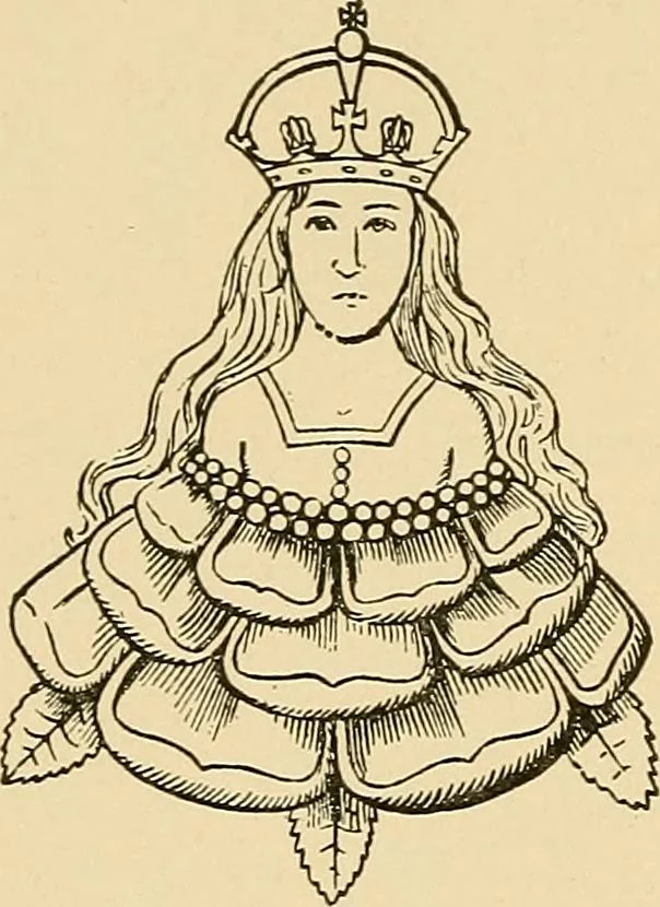 An illustration from Sun dials and roses of yesterday; garden delights which are here displayed in every truth and are moreover regarded as emblems, 1902, leaf 435