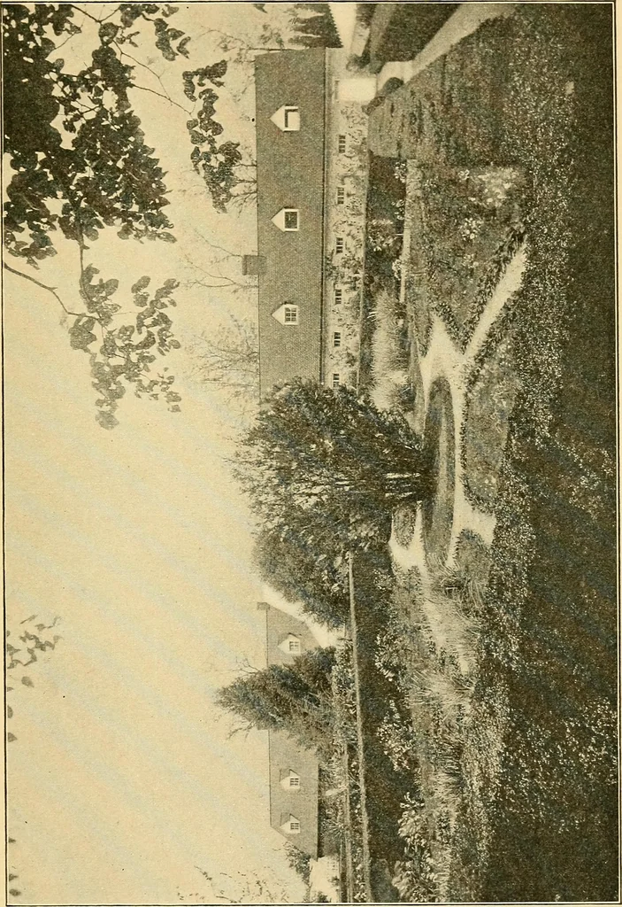 An illustration from Sun dials and roses of yesterday; garden delights which are here displayed in every truth and are moreover regarded as emblems, 1902, leaf 470